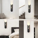 Axyaa Travertine LED Wall Lamps Yellow Cave Stone Lights for Indoor Bedroom & Living Room