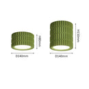 Axyaa Nordic Cream Ceiling Chandelier LED Light for Home Decoration