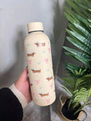 Axyaa Kawaii Puppy Stainless Steel Insulated Thermos Bottle 500ml