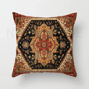 Axyaa Red Moroccan Short Plush Ethnic Style Cushion Cover for Home Decoration