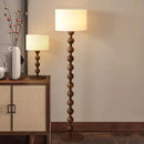 Axyaa Wooden Art LED Floor Lamp - Modern Minimalist High-end Lighting