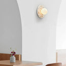 Axyaa Nordic Terrazzo Marble Stone LED Wall Sconce for Modern Bedroom and Staircase