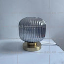 Axyaa Glass Table Lamp for Bedroom Study & Living Room Decor