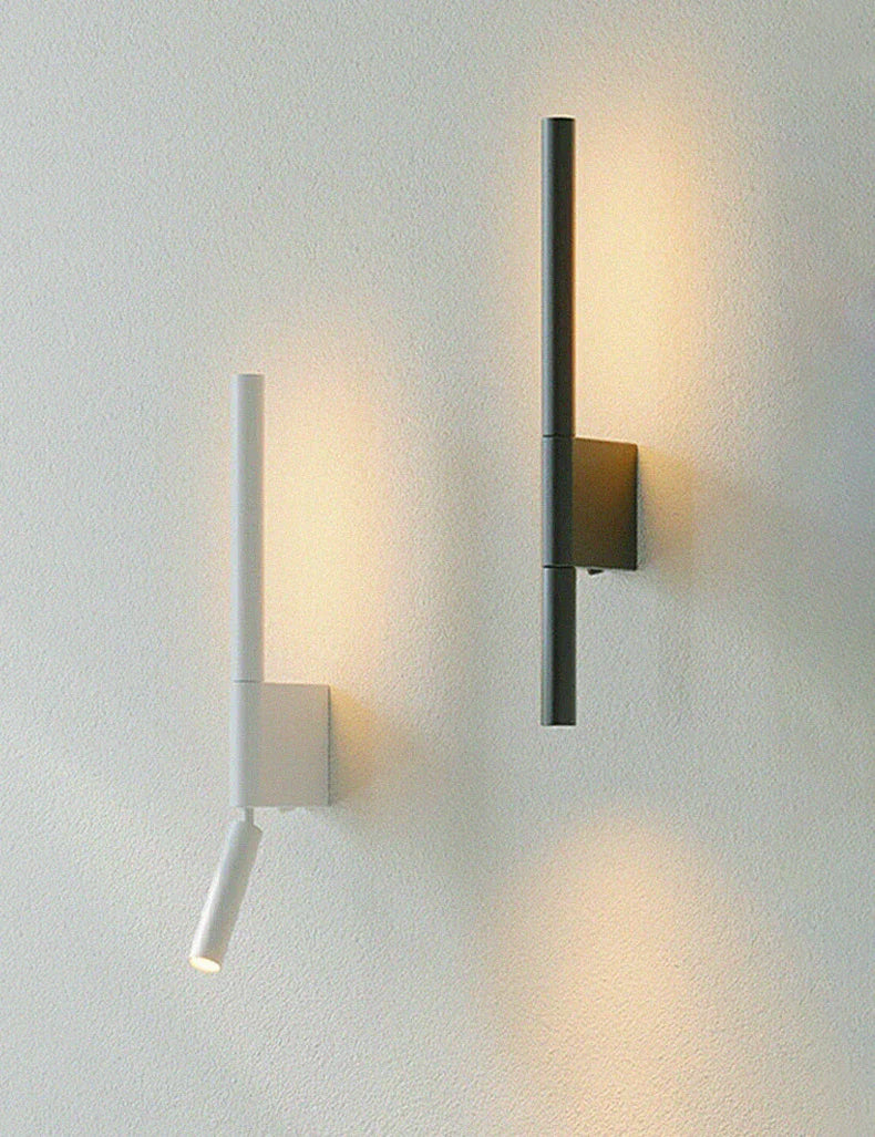 Axyaa Nordic LED Wall Sconce Bedside Lamp White