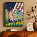 Axyaa Marine Animals Canvas Prints for Modern Home Decor