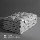 Axyaa 2024 3D Twisted Flower 95 White Goose Down Winter Quilt Core.