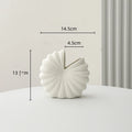 Axyaa Shell Shape Ceramic Vase Nautilus Snail Handicraft Ornament Home Decor