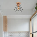 Axyaa Vintage Iron Ceiling Light for Bedroom Living Room Kitchen