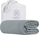 Axyaa Cotton Queen Size Blanket | All-Season Lightweight Jacquard Blanket