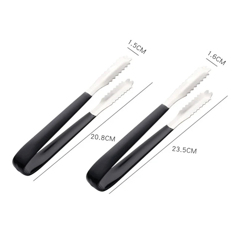 Axyaa Stainless Steel Food Clip Tweezer for Grilling and Buffet