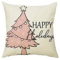 Axyaa Christmas Snow Pillows Cover - Sofa Bedroom Car Cushion