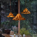 Axyaa Wabi Sabi Lotus Leaf Chandelier Pendant Lights