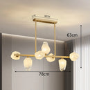 Axyaa LED Chandeliers Modern Pendant Ceiling Light for Living Room Dine Room