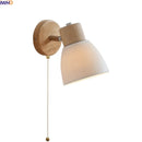 Axyaa LED Wood Socket Wall Lamp for Dressing Table and Bathroom Mirror Lighting