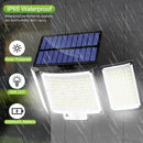 Axyaa Solar Light: Outdoor Waterproof Garden Street Light with 3 Modes.