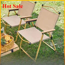 Axyaa Carbon Steel Outdoor Folding Beach Chair for Camping and Leisure