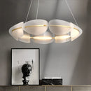 Nordic Petal LED Chandelier Acrylic Luxury Modern Pendant Light for Axyaa Brand