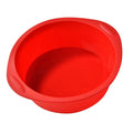 Axyaa Circular Silicone Cake Mold for Oven Baking - Food-Grade & Durable Pan