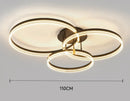 Axyaa Nordic LED Ceiling Lights for Home Decor and Room Lighting