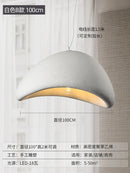 Axyaa Nordic Wabi Sabi Pendant Lamps LED Ceiling Chandelier for Modern Living Room