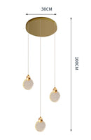 Axyaa Nordic Chandeliers for Dining Room, Hanging Lamps Ceiling Light Fixture