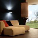 Nordic Plaster Wall Lights Up&Down Sconce for Bedroom Reading White Axya