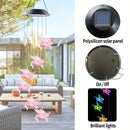 Axyaa Solar Flying Pig Wind Chime LED Outdoor Lamp