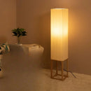 Axyaa Solid Wood Floor Lamp with LED Light - Modern Minimalist Design
