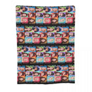 Axyaa Hairy Beach Blanket - Cozy Throw Quilt for Christmas Gifts and More