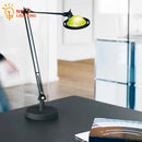 Axyaa Industrial Adjustable Desk Lamp LED G4 Aluminum Glass Table Lamp