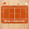 Axyaa Non-slip Tennis Court Door Mat Carpet for Home Decoration