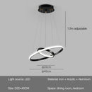 Axyaa LED Pendant Light: Creative Minimalist Home Lighting for Bedroom, Living Room, Bar Counter