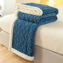 Axyaa Flannel Double-sided Blanket for Winter, Soft Polyester, Various Sizes