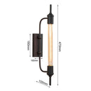Axyaa Vintage Farmhouse Wall Sconce for Indoor Lighting in Restaurants and Bars