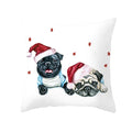 Axyaa Christmas Hat Pet Printed Cushion Cover 45x45cm