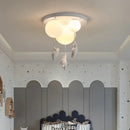 Axyaa Resin Bear Pendant Light - Kids Bedroom Hanging Lamp