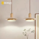 Axyaa Natural Stone LED Pendant Light for Dining Living Room & Cafe