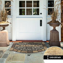 Axyaa Heavy Duty Outdoor Rubber Welcome Mat - Non-Slip
