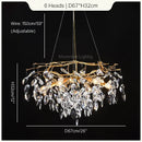 Axyaa Water Droplet Chandelier for Elegant Home Décor