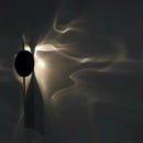 Axyaa Ripple Stainless Steel LED Wall Light - Rotating Modern Creative Night Light