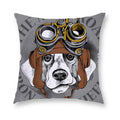 Axyaa Cartoon Dog Cushion Cover - Decorative Pillowcase for Home and Car - 45*45cm