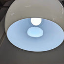Axyaa Sunset Curve LED Floor Lamp - Nordic Orange Pumpkin, Stainless Steel