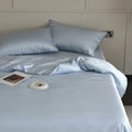 Axyaa Silk Bedding Set: Duvet Cover, Quilt Cover & Pillowcase, 100% Natural Silk