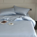 Axyaa Silk Bedding Set: Duvet Cover, Quilt Cover & Pillowcase, 100% Natural Silk