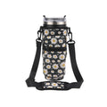 Axyaa Daisy Water Bottle Holder for Stanley Cup 40oz - Cute Tumbler Bag