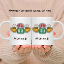 Axyaa Friends Central Perk Mug – 11oz Ceramic Tea Cup, Perfect Gift for Friends