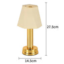Axyaa Cordless LED Table Lamp: Dimmable & Rechargeable Portable Light