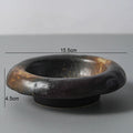 Axyaa Vintage Ceramic Dinner Bowl Round Tableware Pasta Plate Noodle Bowls