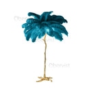 Axyaa Nordic Feather Floor Lamp - Elegant Ostrich Design for Luxury Home Decor