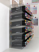 Axyaa Acrylic Marker Pen Organizer Stationery Holder Shelf - Office School Supplies Storage
